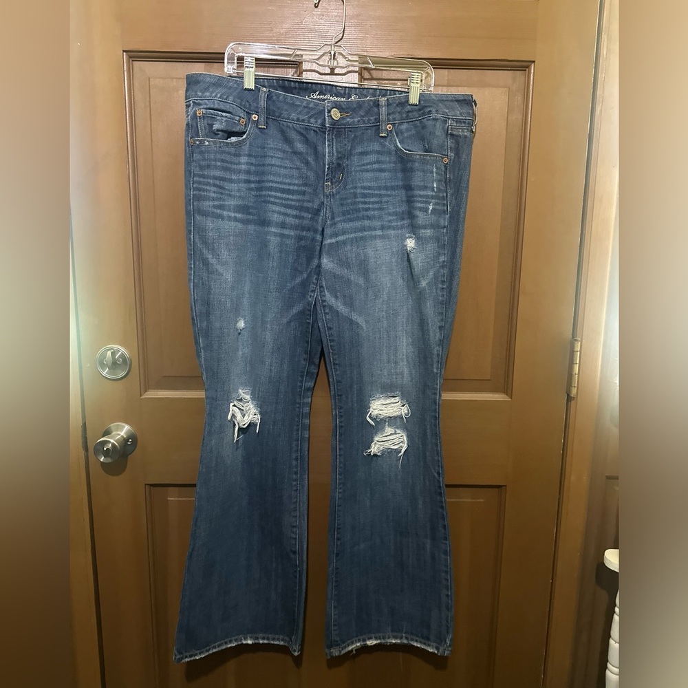 American Eagle Favorite Boyfriend Blue Jeans